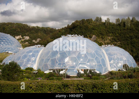 Progetto Eden, Cornwall, Regno Unito Foto Stock