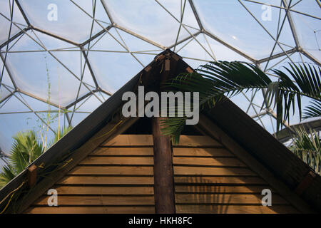 Progetto Eden, Cornwall, Regno Unito Foto Stock