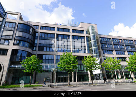 Frankfurt am Main: Sede di KfW-Bank, nördlich des Stadtzentrums, Assia, Hesse, Germania Foto Stock