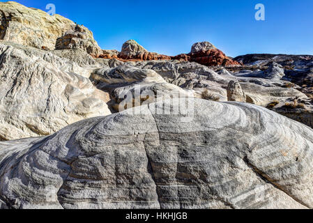 Paria Rimrocks vicino Toadstool Hoodoos Foto Stock