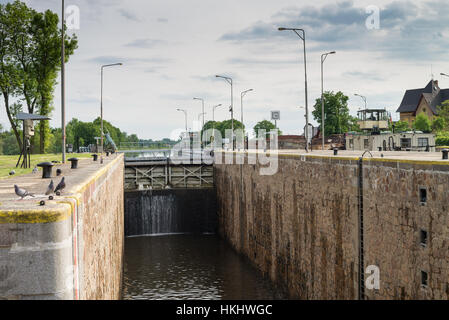 Horin serratura, Melnik, Boemia, Repubblica Ceca, Europa Foto Stock