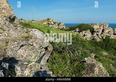 Regionale Karalar landscape park in Crimea. Foto Stock