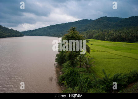 Mangalore a Gokarna, guidare lungo la costa ovest Foto Stock