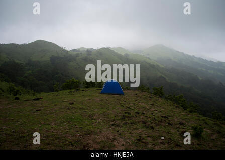 Kumar Parvat i Ghati Occidentali Foto Stock