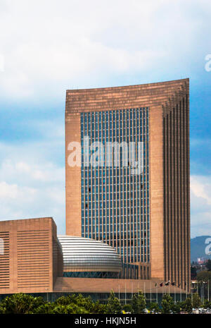 Unione africana edificio, Addis Abeba, Etiopia Foto Stock