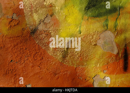 Spray-parete dipinta Foto Stock