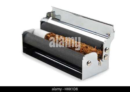 Il tabacco per sigarette dispositivo di laminazione Foto stock - Alamy