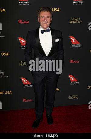 Hollywood, CA. 28 gen, 2017. Robert Herjavec a 2017 G'Day Black Tie Gala a governatori sala da ballo a Hollywood e Highland on gennaio 28, 2017 in Hollywood, la California. Credito: Faye Sadou/media/punzone Alamy Live News Foto Stock