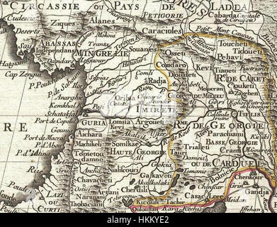 1724 De L'Isle Mappa di Persia (Iran, Iraq, Afghanistan) - Geographicus - Persia-delisle-1724. C Foto Stock