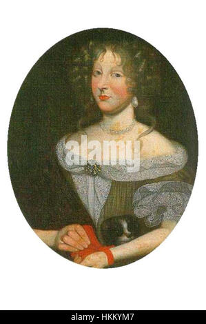 1652 Magdalena Sibylla Foto Stock