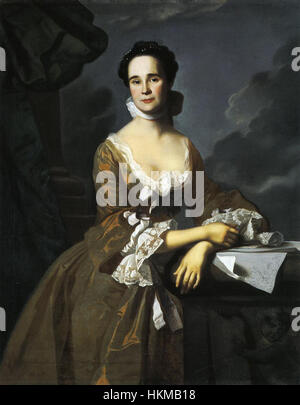 Onorevole Daniel Hubbard Maria Greene 1764 John Singleton Copley Foto Stock