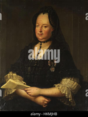 Maria Theresia mit Ordensband Foto Stock