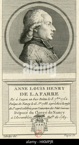 L'opera d'arte di Anne-Louis-Henri de la fare, creata tra il 1789 e il 1791, rappresenta gli stili e i temi della fine del XVIII secolo. Questo pezzo esplora le ricche texture e le composizioni dettagliate caratteristiche del periodo dell'Illuminismo francese. Foto Stock