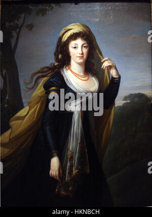 Teresa, la Contessa Kinsky da Marie-Louise-Elisabeth Vigee-Lebrun Foto Stock