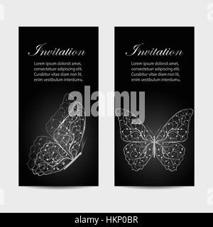 Set di Banner verticale Illustrazione Vettoriale