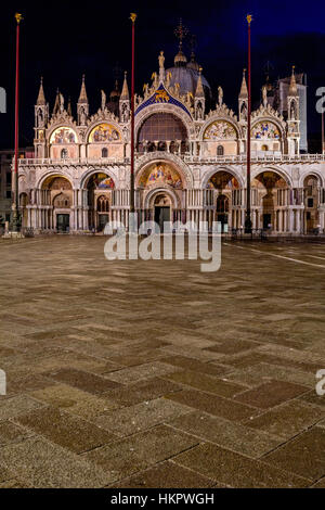 Italia Veneto Venezia Piazza San Marco La Basilica di San Marco Foto Stock