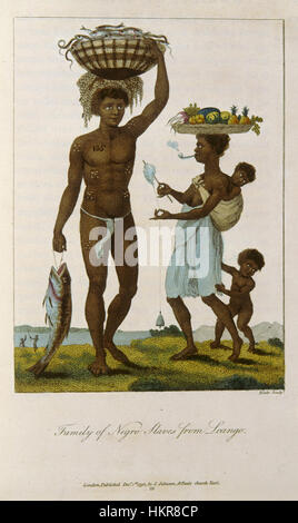 Questo pezzo, basato su "Narrative of a Five Years" di John Gabriel Stedman, raffigura una scena dei viaggi di Stedman in Sud America, che mostra gli eventi storici dettagliati attraverso la lente dell'interpretazione artistica di William Blake. Foto Stock