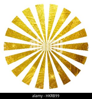 Vernice oro scintillante arte testurizzata illustrazione Illustrazione Vettoriale