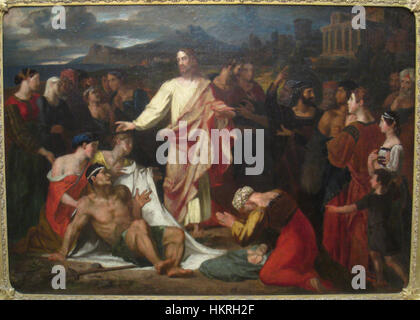 Cristo la guarigione dei malati, 1813, da Washington Allston (1779-1843) - Worcester Art Museum - IMG 7700 Foto Stock