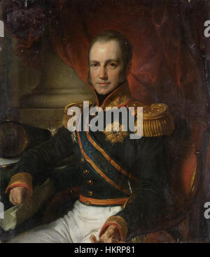 Cornelis Kruseman - Godart Alexander Gerard Philip Barone van der Capellen Foto Stock