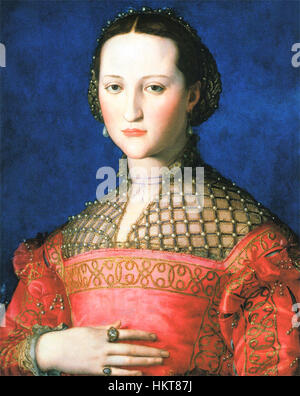 Eleonora di Toledo 1543 Agnolo Bronzino Foto Stock