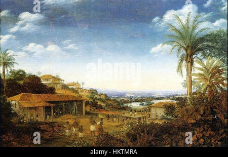 Frans Post - Engenho de Pernambuco Foto Stock