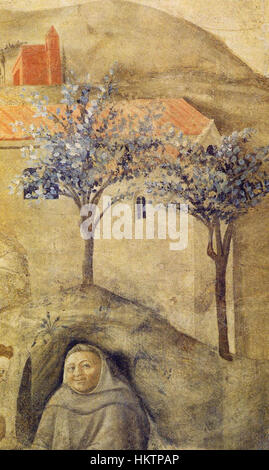 Fra Filippo Lippi - Conferma della Regola Carmelitana (dettaglio) - WGA13169 Foto Stock