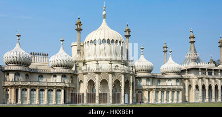 La Brighton Royal Pavilion, Old Steine, Brighton East Sussex, England, Regno Unito Foto Stock