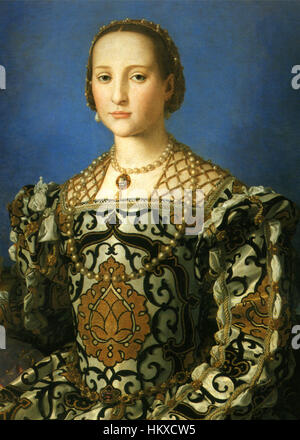 Bronzino - Eleonora di Toledo con il figlio (dettaglio) Foto Stock