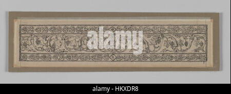 Questo ornamento metallico di James Tissot, ospitato al Brooklyn Museum, è stato preso dalla Moschea di es-Sakra. Mette in mostra la dettagliata interpretazione artistica di Tissot dei manufatti storici, con particolare attenzione al design e all'artigianato intricati. Foto Stock