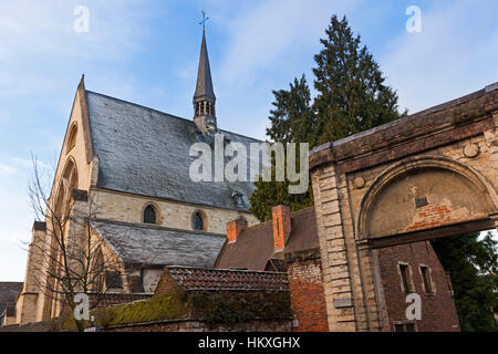 Il grande beghinaggio Groot Begijnhof Leuven Belgio Foto Stock