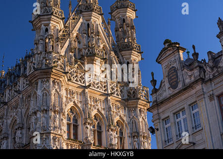 Town Hall Leuven Belgio Foto Stock