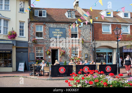 I Druidi Head Pub, Ditchling Road, le corsie, Brighton East Sussex, England, Regno Unito Foto Stock