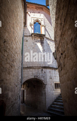 Città vecchia di Kotor, Montenegro Foto Stock