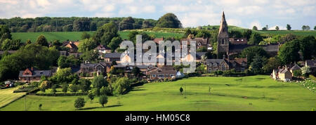 Estate vista sul fiume Welland valley, Seaton village, Rutland County, Inghilterra; Gran Bretagna; Regno Unito Foto Stock