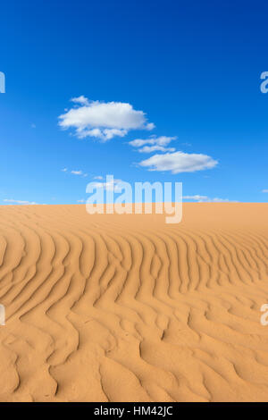 Modelli di sabbia a Perry Sandhills, nei pressi di Wentworth, Nuovo Galles del Sud, Australia Foto Stock