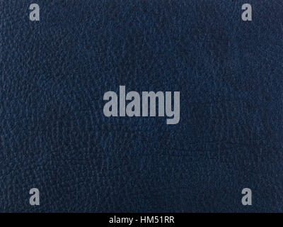 Abstract texture della pelle sintetica, sfondo blu. Foto Stock