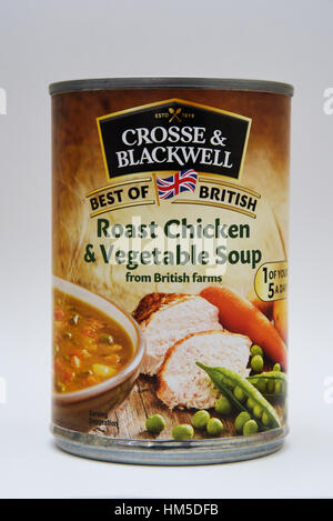 Crosse e Blackwell, Best of British, zuppa. Foto Stock