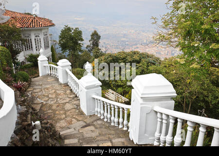 Vista da Montserrate a Bogotà, Colombia, Bogotà Foto Stock