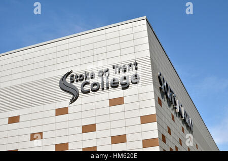 Stoke-on-Trent College, Staffordshire, Regno Unito Foto Stock