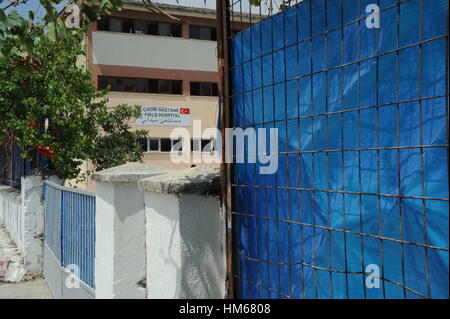 Il siriano profughi in Turchia. - 16/08/2011 - Turchia / Hatay / Guvecci - Guvecci's Hospital. - Chris Huby / Le Pictorium Foto Stock