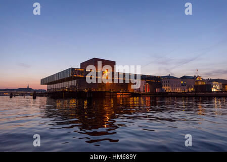 Il Royal Danish Playhouse, Copenhagen, Danimarca Foto Stock