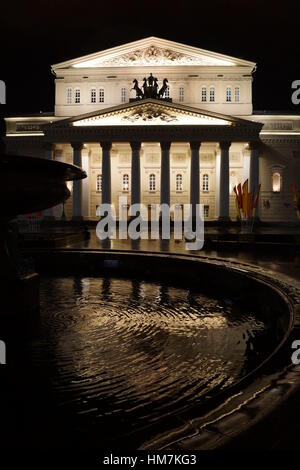 Il Teatro Bolshoi di Mosca Foto Stock