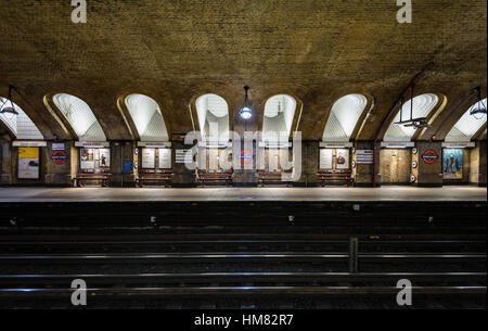 Stazione della metropolitana di Baker Street, Londra, Regno Unito Foto Stock