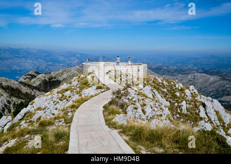 Njegoš il mausoleo in Montenegro Foto Stock