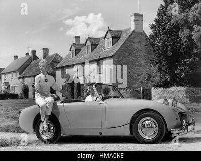 1958 - Austin Healey Sprite Foto Stock