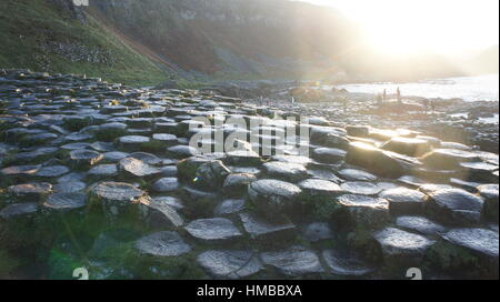 Giant's Causeway Foto Stock