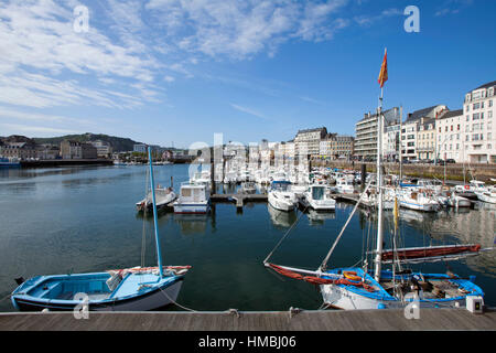 Cherbourg (nord-ovest della Francia): la marina Foto Stock