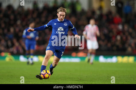 Everton il Tom Davies Foto Stock