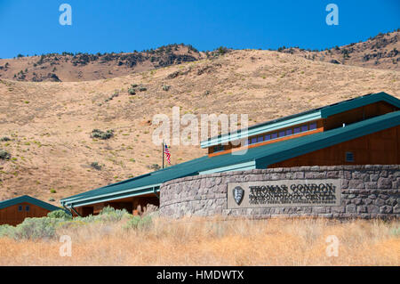 Thomas Condon Paleotology centro e centro visitatori, John Day Fossil Beds National Monument-Sheep unità di roccia, Oregon Foto Stock